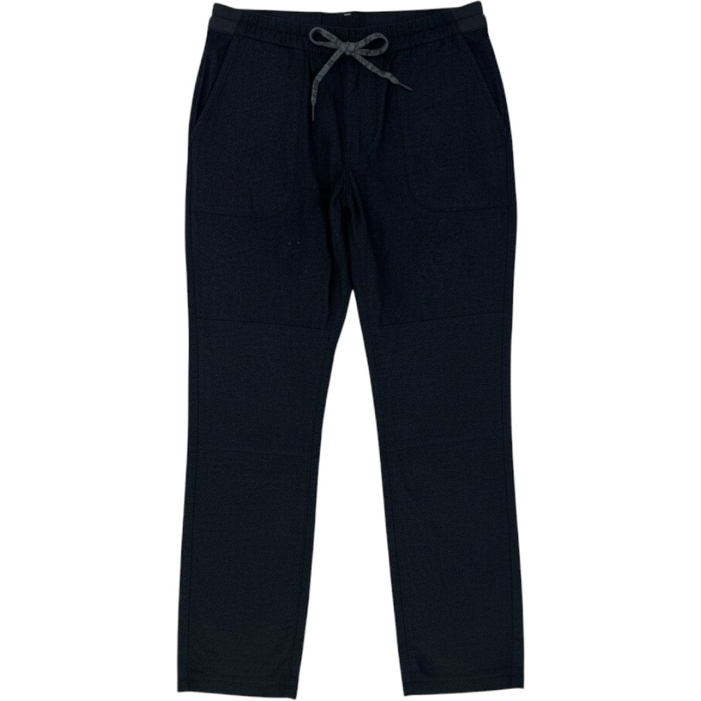 The North Face Womens Gray Herringbone Hiking Travel Pants Medium Drawstring